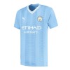 Camisolas Manchester City Champions 23 2023-24 1º Equipamento Principal Manga Curta